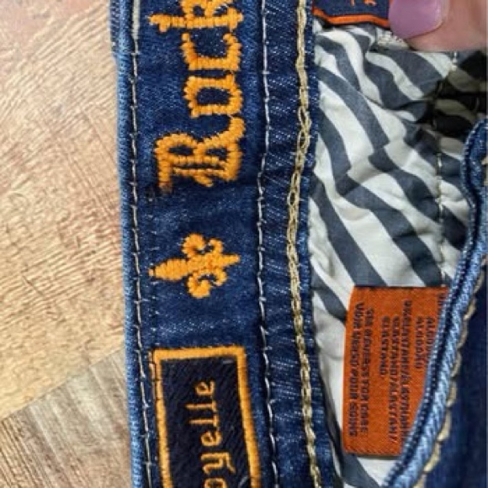 Rock Revival Joyelle Straight Jeans Size 27 - Picture 5 of 6
